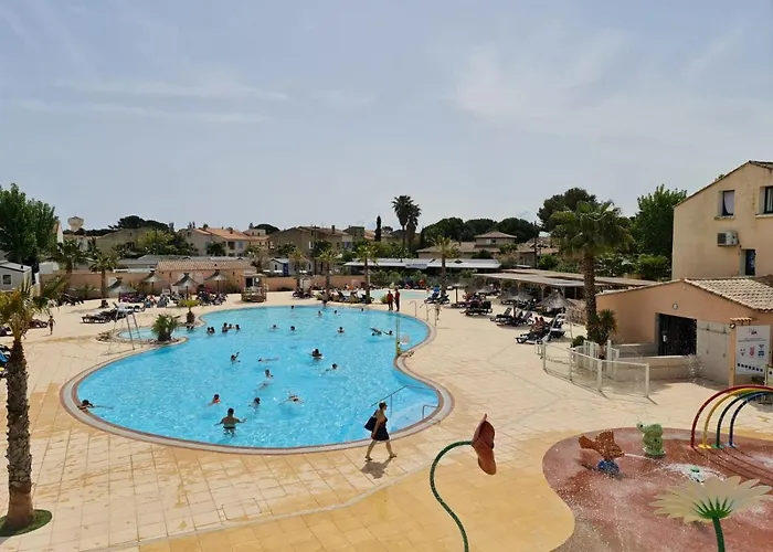 Les Sable Du Midi 3 Кемпинг Вальрас-Пляж